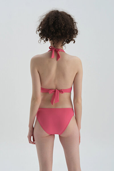 Dagi Fukszia normál derekú bikini alsó