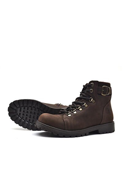 Rakerplus Neson Справжня шкіра Сірий хутряний дитячий чобіт