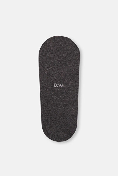 Dagi Антрацитовий меланж чоловічі бавовняні короткі невидимі шкарпетки