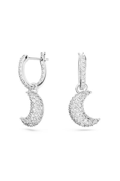 Swarovski 5666157 Swarovski Küpe Luna:Pe Mini Cre/Rhs