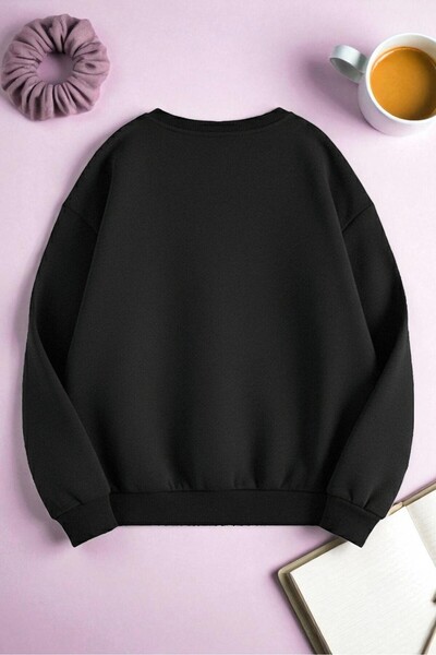 uyguntarz Unisex Fantastic Printed Oversize Sweatshirt