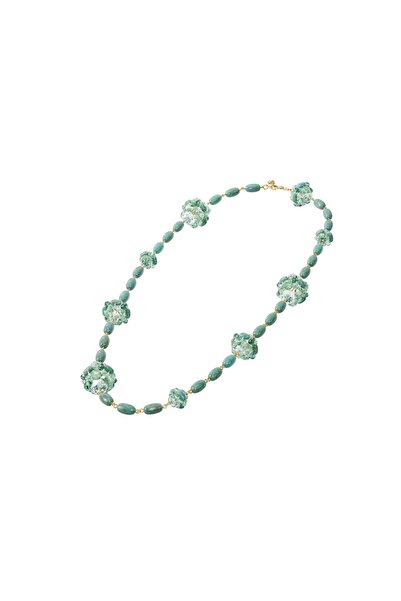 Swarovski 5601906 Necklace Somnıa:Strand Dkmu/Gos