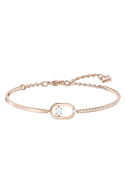 Swarovski 5472382 Bilezik North:Bracelet Oval Pave Czwh/Ros M