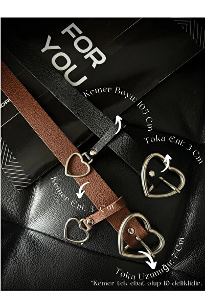 Fiori Pachet de 2 produse de ofertă - Pantaloni, jachete și curea de rochie pentru femei cu cataramă inimă