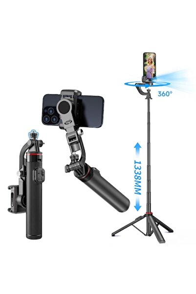 OEM 360-Degree Vlogging Tripod with Multifunctional Stabilizer