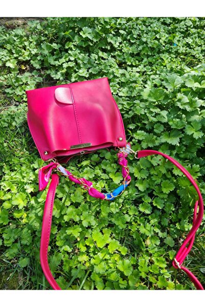 YMZBAG Eșarfă și accesorii cu lanț pentru femei Geantă de mână și geantă de u...