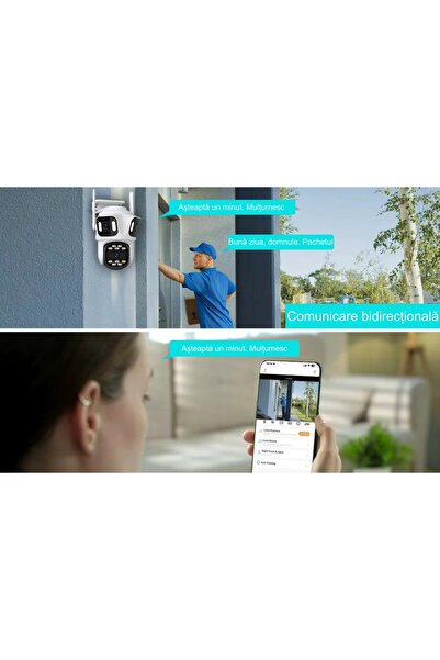 OEM iCSee 8MP UltraHD 4K IP CCTV Surveillance Camera, Bidirectional Audio, Night Vision