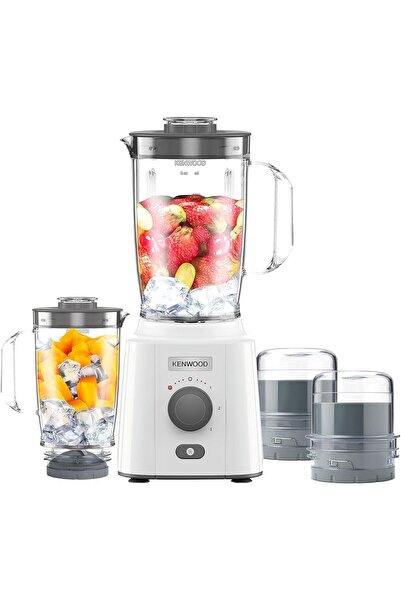 Kenwood Blend-X Fresh 650W Smoothie Blender with Grinder & Ice Crush – White