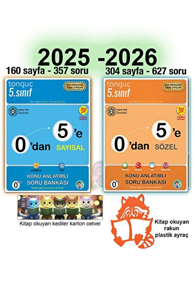 5. Sınıf 0'dan 5'e Konu Anlatımlı Soru Bankası Seti 2026 Müfredat