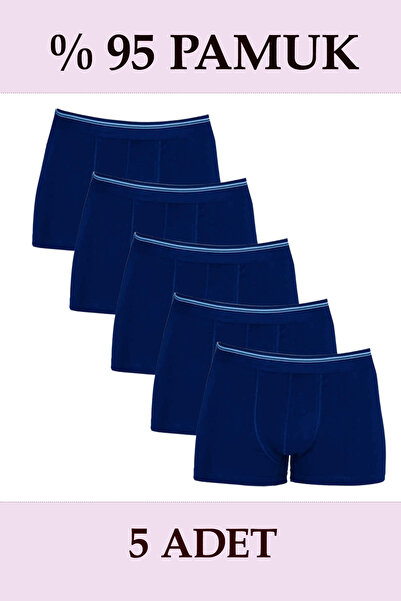 Berrak ERKEK BOXER SHORT 5Lİ PAKET %95 PAMUK