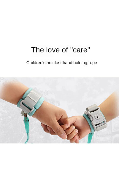 SYNOPE Ebeveyn Kontrollü Çocuk Güvenlik Yürüyüş Emniyet Kemeri Anne Bileklik Tasması Kelepçesi