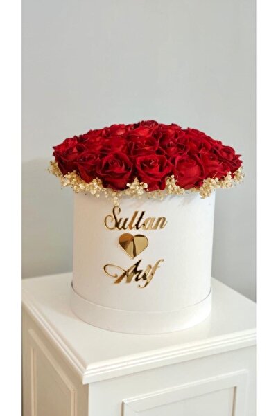 Uğur efendi şekerleme Silindir Kutuda İsteme Çiçeği Nişan Çiçeği Nikah Çiçeği...