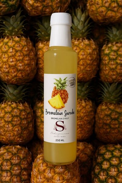 Bromelain Ananas İçeren Detox Şurubu 250 ml