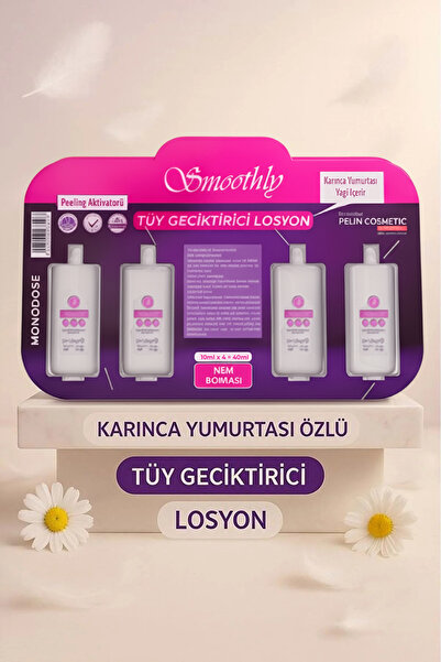 Smoothly Ağda Sonrası Tüy Azaltıcı Masaj Yağı 40ml , Tüy Seyreltici Ağda Yağı