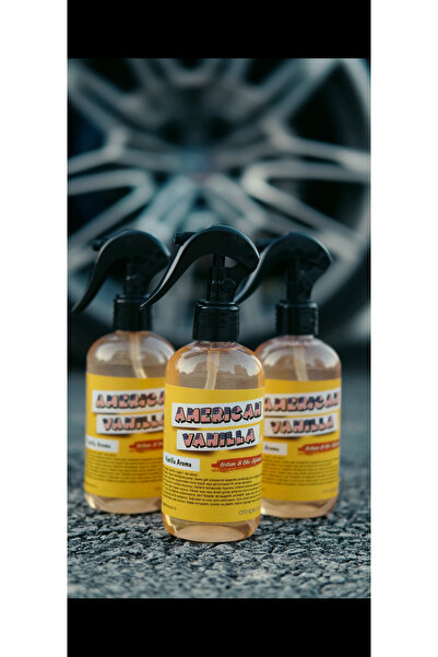 oto kokucum American Vanilya Oto Ve Ortam Kokusu 250ml X 3