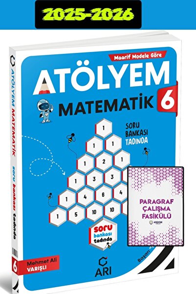 Arı Yayıncılık 6.sınıf Matematik Atölyem 2025-2026