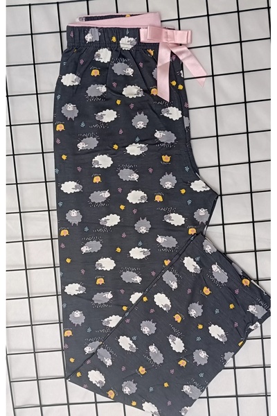 Lady Queen πιτζάμες με δαχτυλίδι από βισκόζη με λύκρα