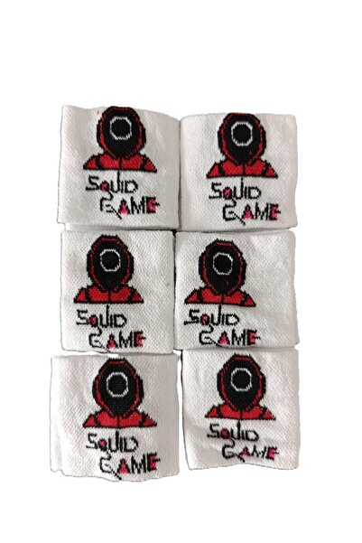 şahane parti Squid Game Themed Towel Bracelet 12 Pieces