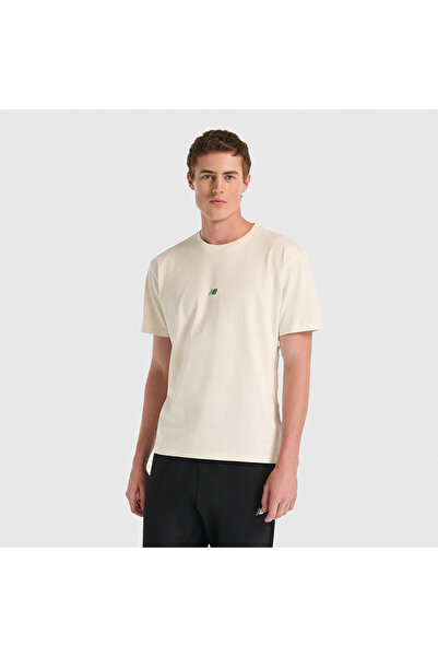 New Balance MNT3529 Bej Erkek Tişört