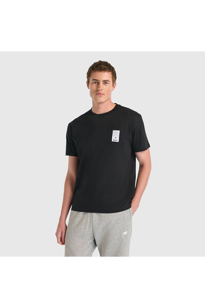 New Balance MNT3521 Siyah Erkek Tişört