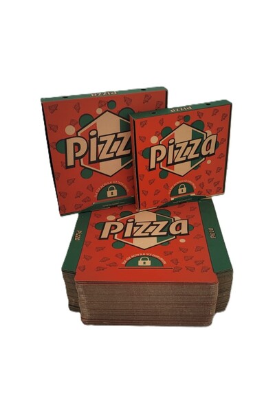 kilitlipaket Kilitli Pizza kutusu Eko 30x30x4.2 cm