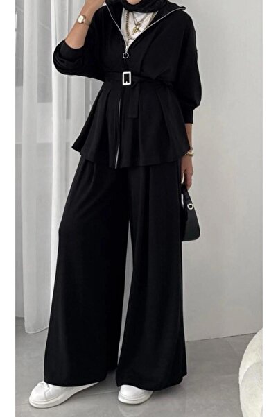 New Lune Women's Top and Bottom Suit, Oy-Sho Fabric, Casual, Office, Combination Pants and Blouse