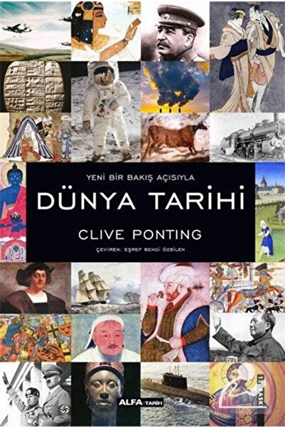 Alfa Yayınları Clive Ponting Dünya Tarihi (ciltli) Tarih Kitabı Türkçe Ciltli