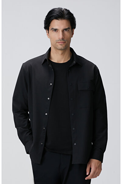 Network N-Tech Siyah Gömlek