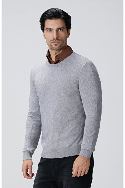 Network Gri Melanj Triko Kazak