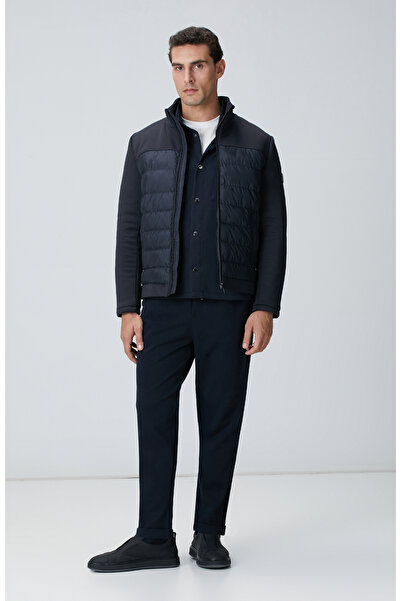 Network Lacivert Dış Gömlek