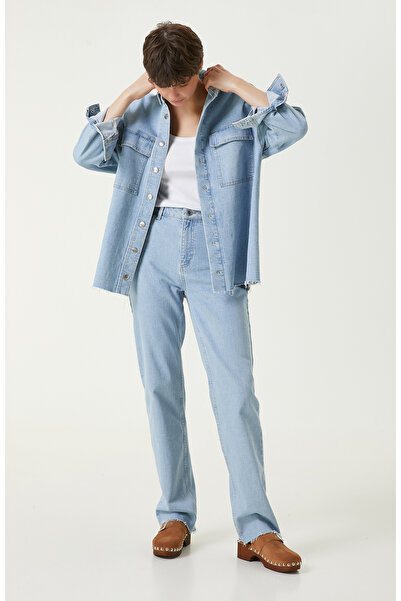 Network Açık Indigo Mavi Denim Pantolon