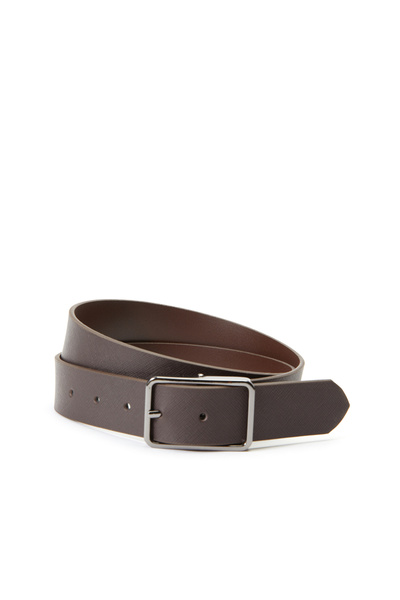 Network Kahverengi Erkek Deri Kemer