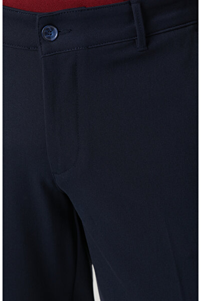 Network Lacivert Pantolon