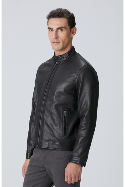 Network Siyah Deri Mont