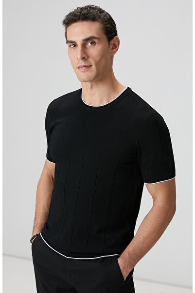 Network Siyah Triko Kazak