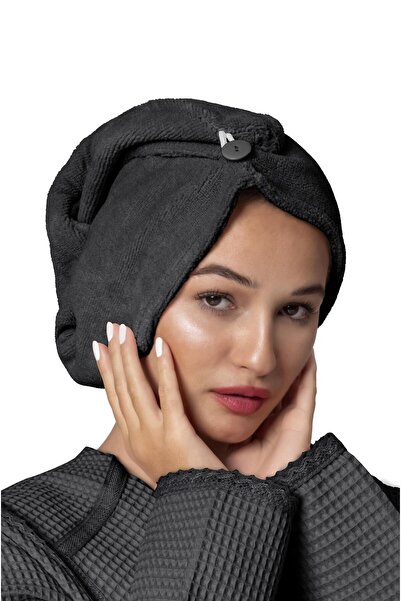 Ellia Soft Елегантна сушарка для волосся з товстої мікрофібри | Сушарка для волосся | Рушник для волосся | Рушник для сушіння волосся