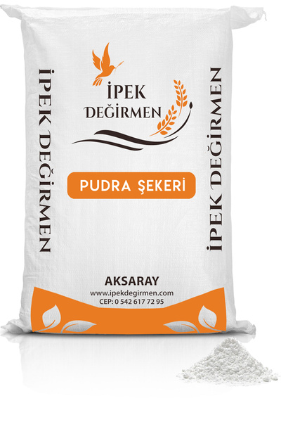 İpek Değirmen Baharat Sütlü Tatlı Kurabiye Sos Pudra Şekeri 1 Kg
