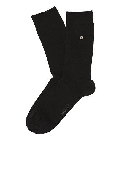 Network Siyah Çizgi Desenli Erkek Soket Çorap