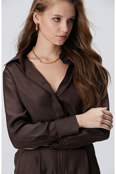 Network Gold Altın Rengi Kadın Kolye