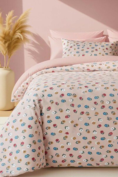 Rivaİstanbul طقم غطاء لحاف مزدوج من روسي قطن