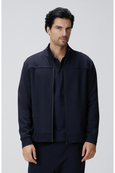 Network Lacivert N-Tech Scuba Sweatshirt