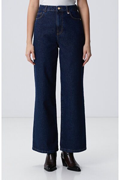 Network Lacivert Denim Pantolon