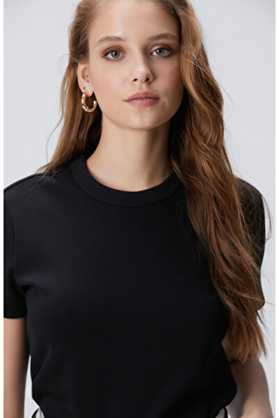Network Siyah Basic T-shirt