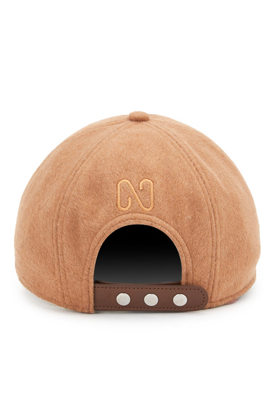 Network Camel Yün Karışımlı Kadın Şapka