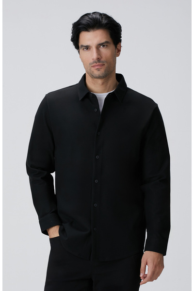 Network N-Tech Siyah Gömlek