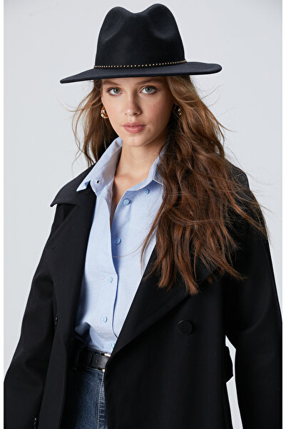 Network Siyah Kadın Yün Şapka