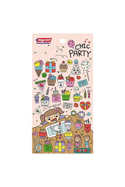 Bigpoint Autocolant pentru petrecere x 15 bucăți