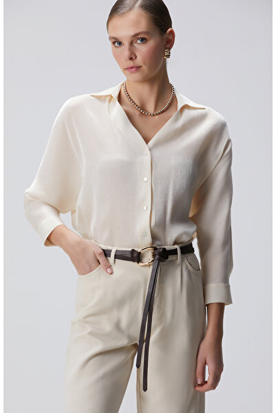 Network Açık Bej Gömlek