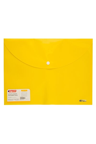 Bigpoint Папка на кнопках Lolly A4 жовта x 12 штук