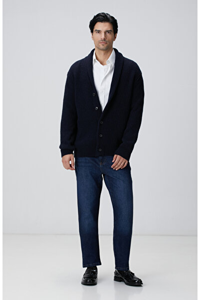 Network Lacivert Denim Pantolon